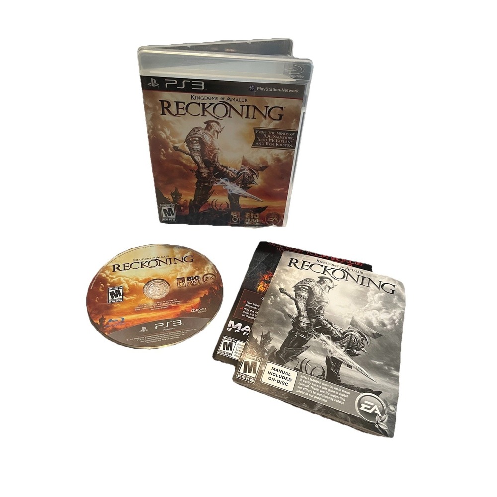 Kingdoms of Amalur Reckoning Sony PlayStation 3 PS3 Complete